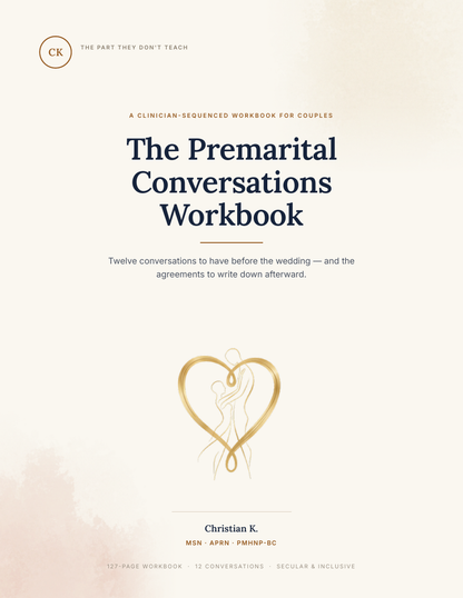 The Premarital Conversations Workbook — 12 Conversations to Have Before the Wedding
