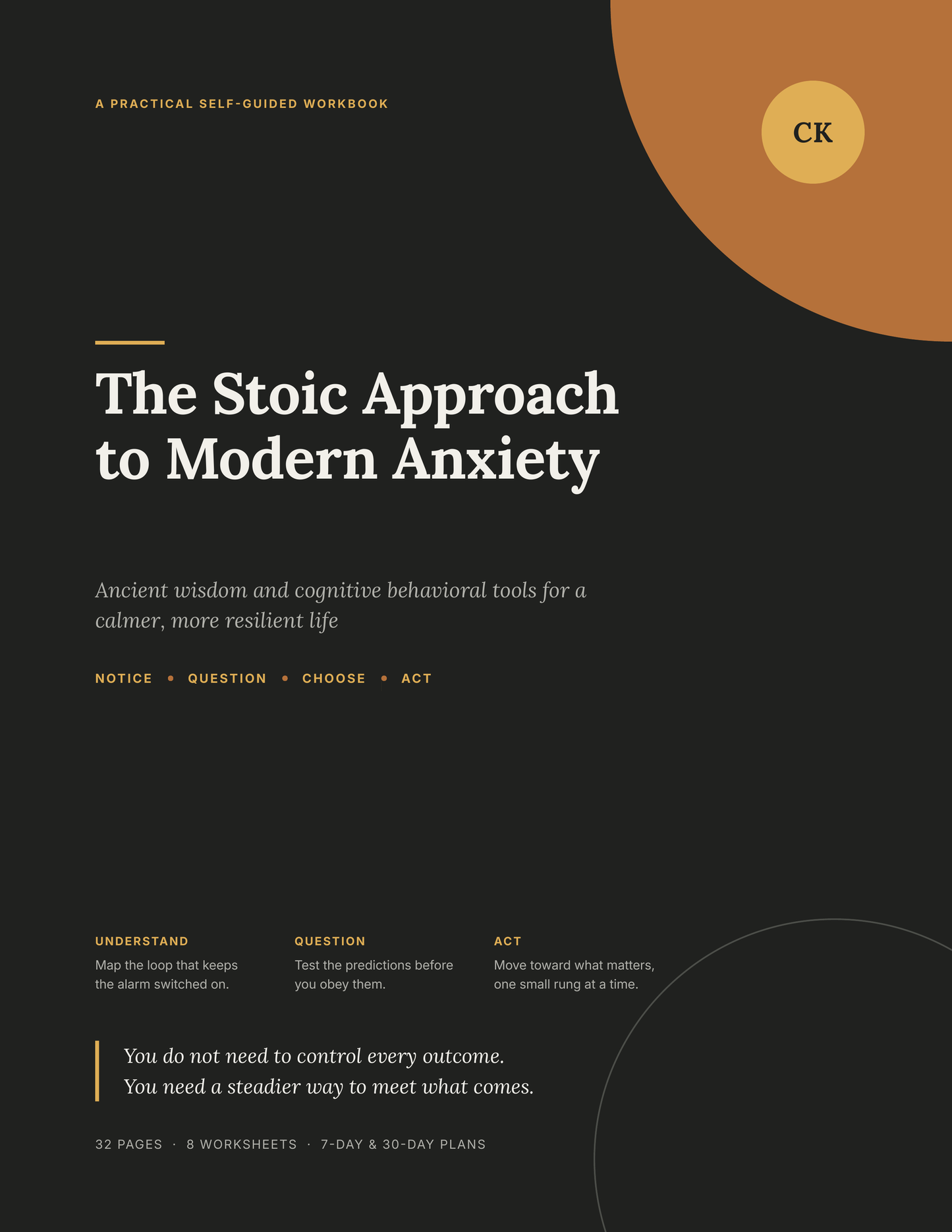 Stoic Approach to Modern Anxiety