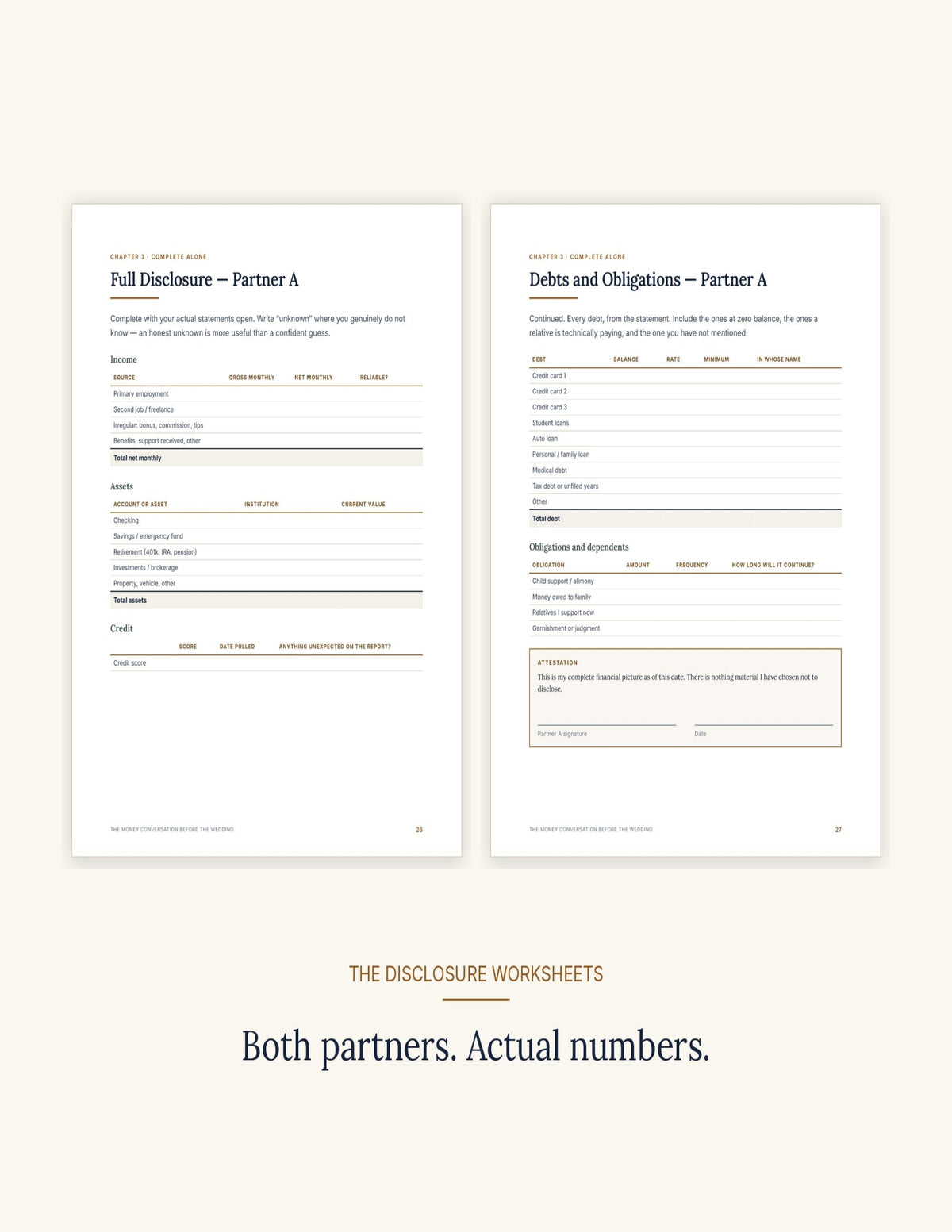 The Money Conversation Before the Wedding — A Financial Honesty Workbook for Engaged Couples