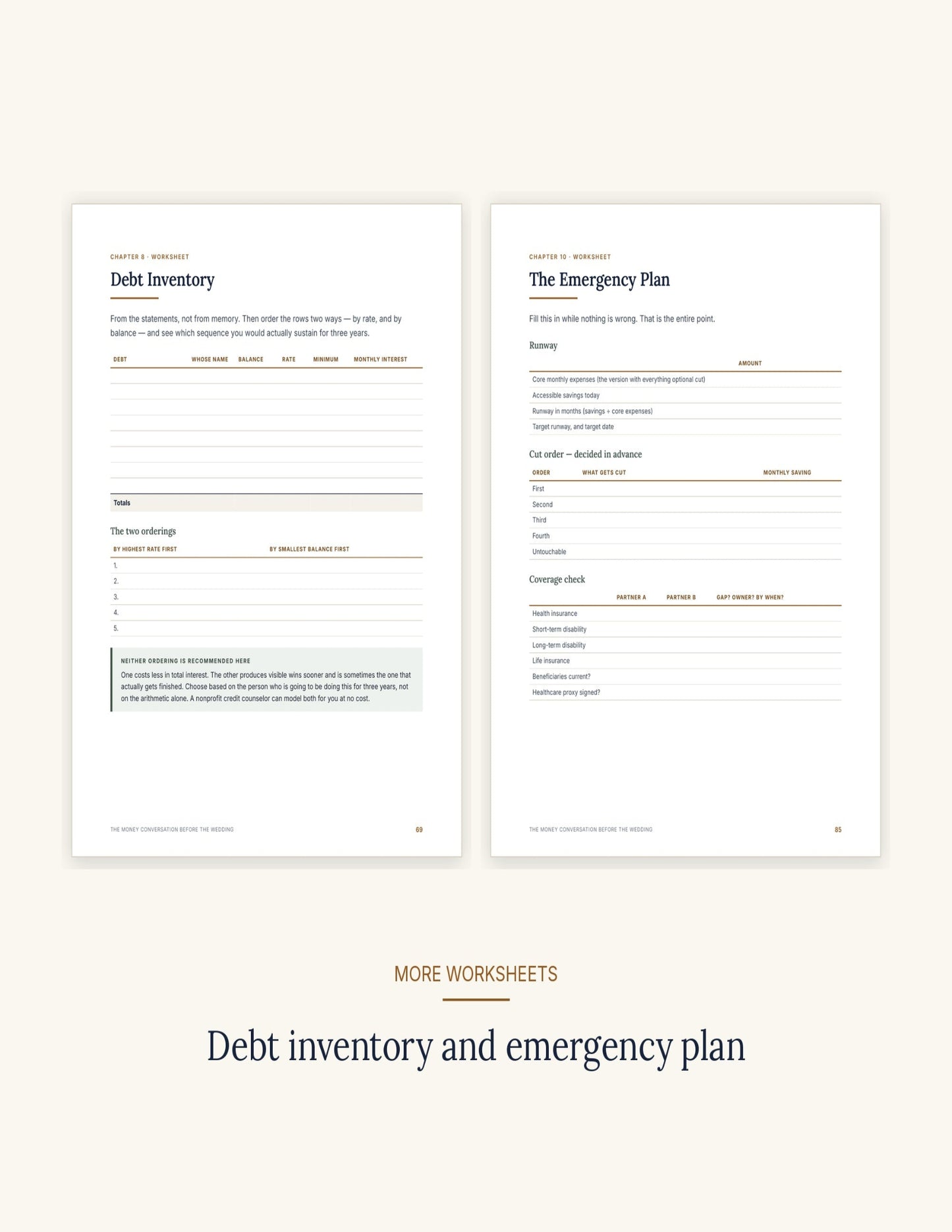 The Money Conversation Before the Wedding — A Financial Honesty Workbook for Engaged Couples
