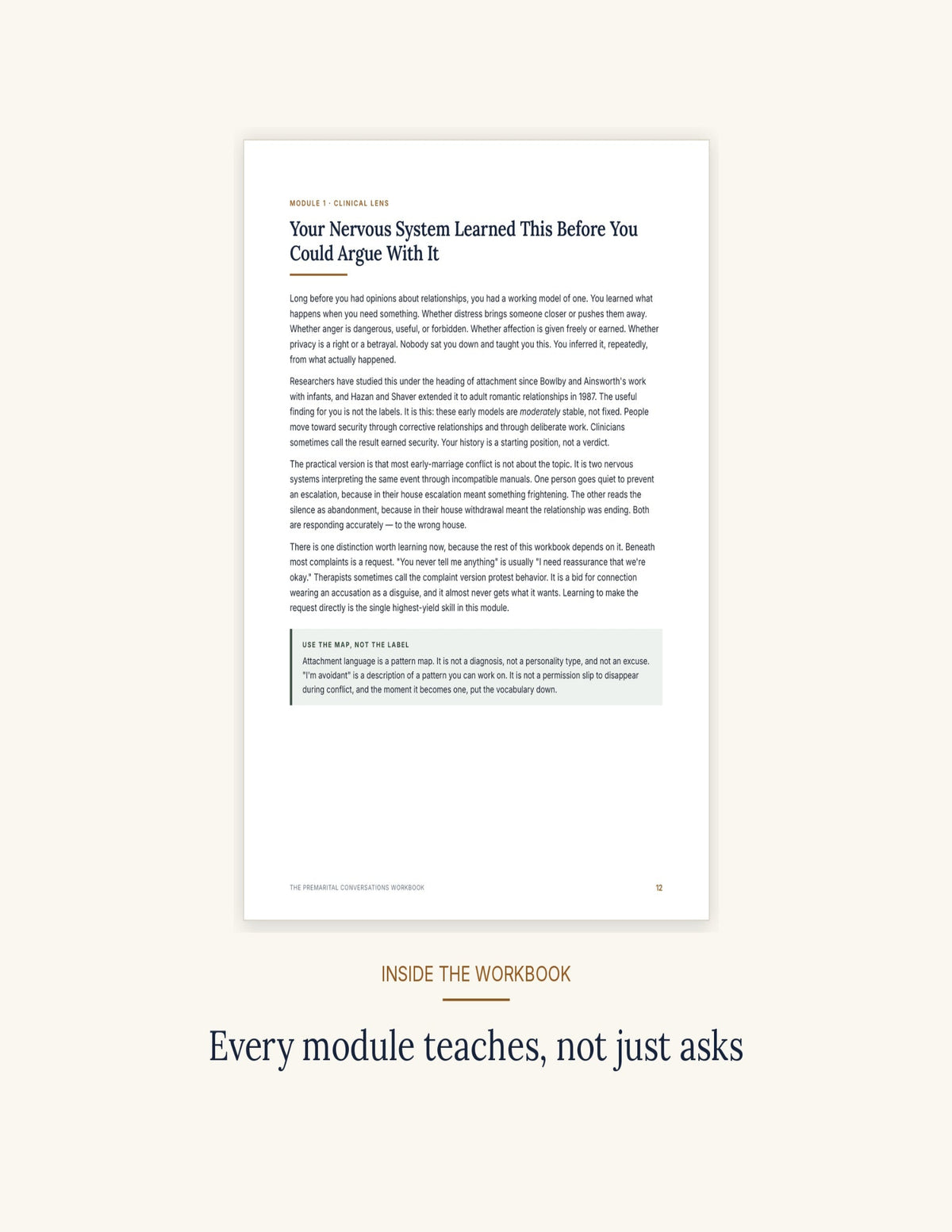 The Premarital Conversations Workbook — 12 Conversations to Have Before the Wedding